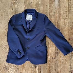 Zara Boys Navy Blazer Size 7